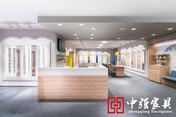 眼鏡展柜設(shè)計，眼鏡柜臺