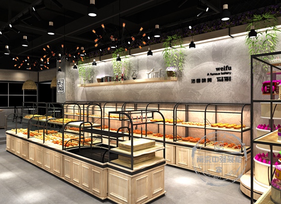 蛋糕店時(shí)尚蛋糕展柜設(shè)計(jì)制作