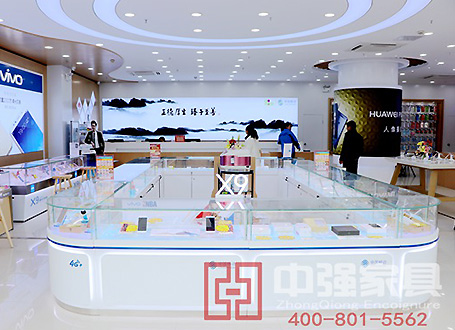 南京江寧萬達(dá)中國移動(dòng)4G手機(jī)城展柜及裝修