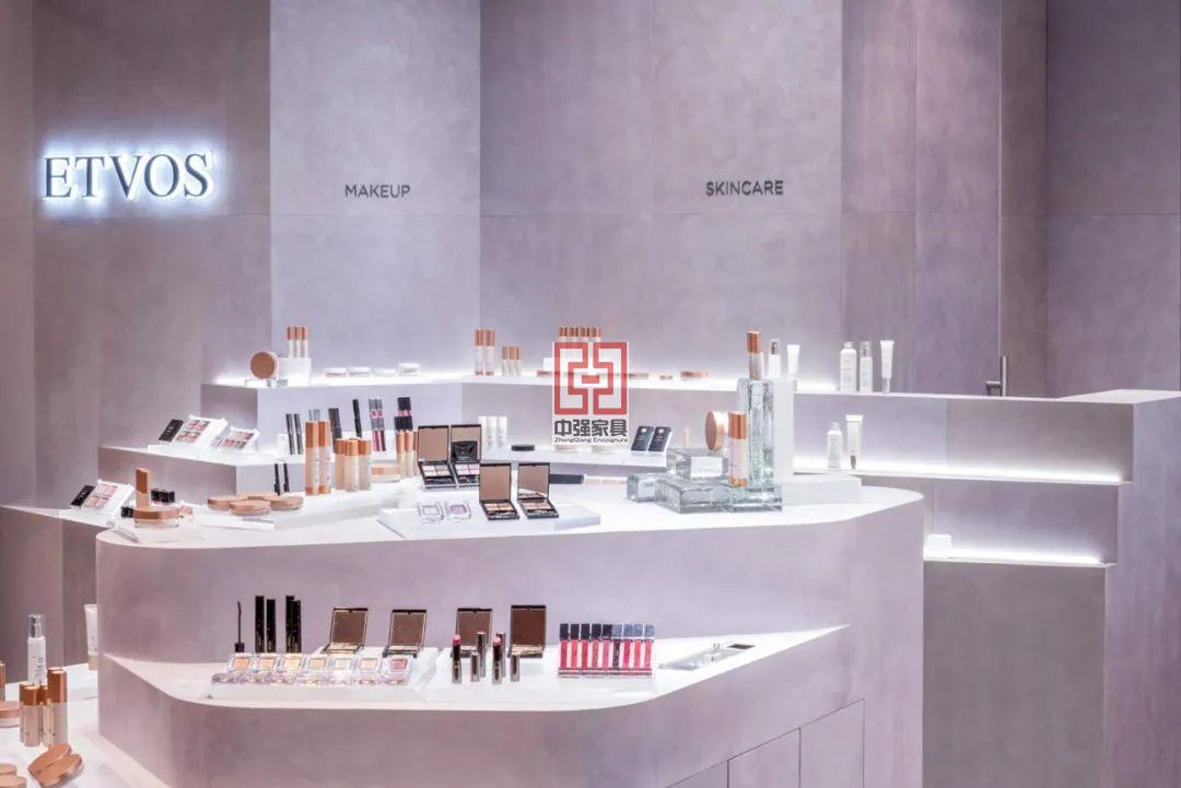 日本化妝品展柜定制女生的守護(hù)站