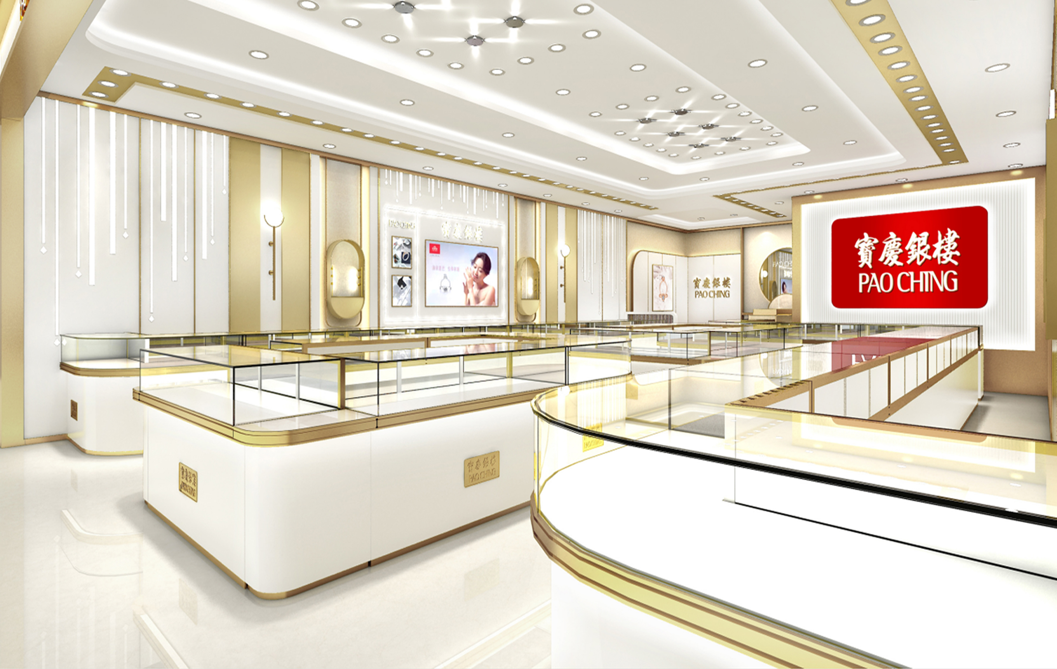 江蘇中強(qiáng)珠寶展柜-中強(qiáng)展柜廠